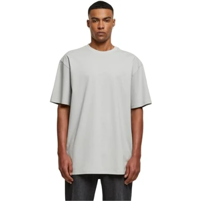 Abbildung von Urban Classics Triangle Tshirt basic, Herren, Größe: Medium, Lightasphalt