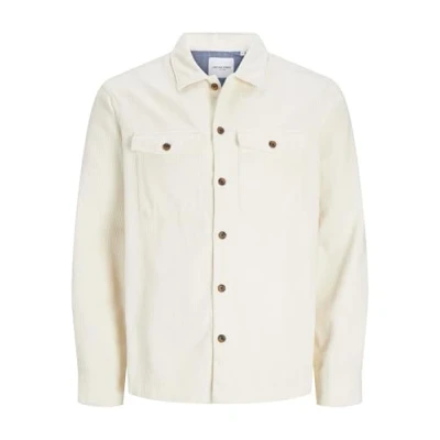 Abbildung von Jack &amp; Jones Jjeeddie Hemd, Herren, Größe: Medium, Buttercream