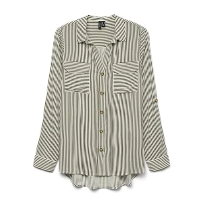 Abbildung von Vero Moda Hemdbluse »VMBUMPY L/S SHIRT NEW WVN GA NOOS«