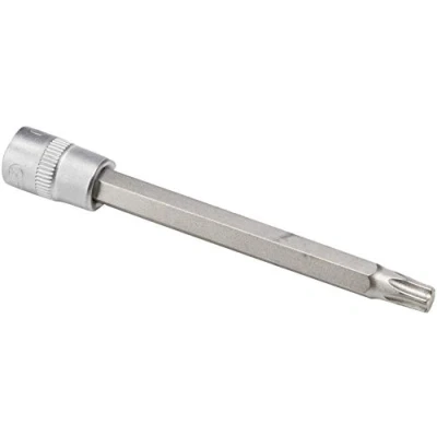 Abbildung von KS TOOLS 140.2302 Steckschlüsseleinsatz DIN3120, ISO1174 T30 Chrom Vanadium Stahl Torx