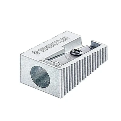 Abbildung von Staedtler 510 10 Anspitzer (Manual Pencil Sharpener, Metallic, Metall)