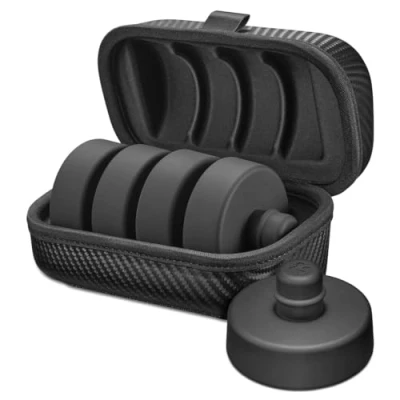 Abbildung von Spigen Wagenheber Gummiauflage für Tesla Model Y 3 ( Highland 2024), X S, 4 Stücke Jack Pad Adapter Zubehör mit Intelligente Aufbewahrungsbox, Schützt Batterie und Chassis