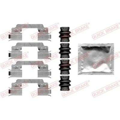 Abbildung von QUICK BRAKE 109 0010 Zubehörsatz, Scheibenbremsbelag