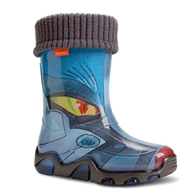 Abbildung von DEMAR Kinder Gummistiefel gefüttert STORMER LUX, Transformer, 30/31 EU