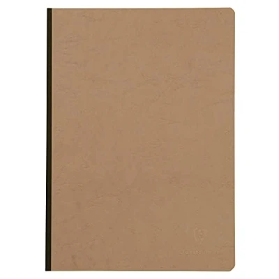 Abbildung von Clairefontaine 79142C Heft A4, Leinen, Age Bag, kariert, 96 Blatt, braun