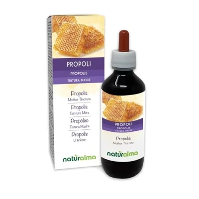 Abbildung von Propolis (Propolis) Harz Alkoholfreier Urtinktur Naturalma Flüssig Extrakt Tropfen 200 ml Nahrungsergänzungsmittel