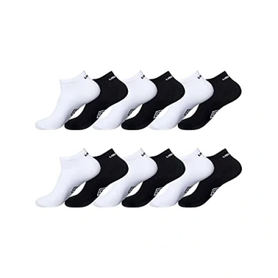 Abbildung von Sportsocken Herren rutschfest, Socken Herren, Bequem, Luftiges Netzgewebe (12er Pack), Schwarz Weiss, 43/46