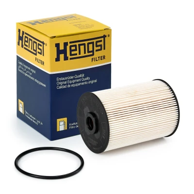 Abbildung von HENGST FILTER E87KP D150 Kraftstofffilter Filtereinsatz VOLKSWAGEN: Golf 6, 5, Touran I, SKODA: Octavia 2 Combi, Yeti, II Hatchback