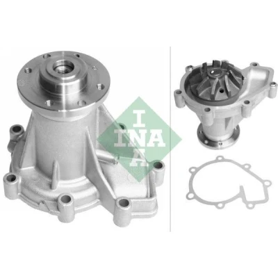 Abbildung von INA 538 0207 10 Wasserpumpe für Keilrippenriementrieb MERCEDES BENZ: C Class Saloon, E S Saloon