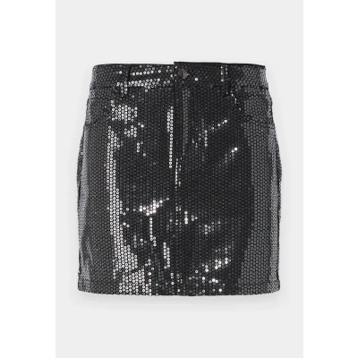 Abbildung von ONLY Onlzera Minirock black, Damen, Größe: XS, Black