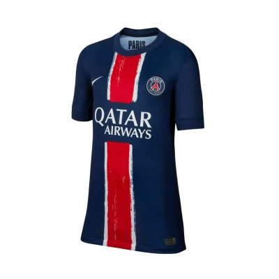 Abbildung von Nike Performance Fussball Paris Germain Stadium HOME FußballTrikot für Kinder, Größe: 128/134, Marine weiß