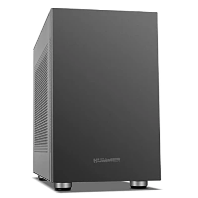 Abbildung von NOX XTREME PRODUCTS Micro Tower ATX ITX, Kapazität 7 Lüfter, GPU Installation, 2 x USB 3.0, Magnetfilter Staubschutz, Schwarz