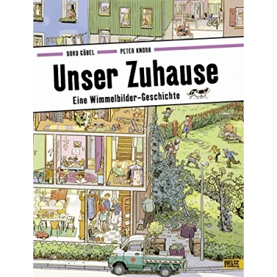 Abbildung von Unser Zuhause: Eine Wimmelbilder Geschichte. Ein Wimmelbuch über die Vielfalt des Wohnens in einer bunten Nachbarschaft für Kinder ab 3 Jahren