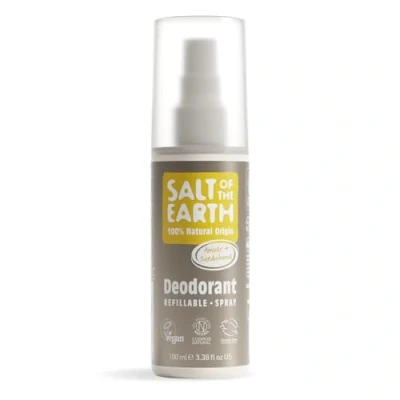 Abbildung von Salt Of The Earth Natürliches Deospray, Amber &amp; Sandelholz Vegan, Langanhaltender Schutz, Ohne Tierversuche 100 ml