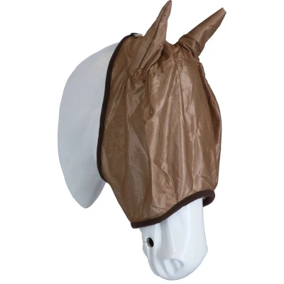 Abbildung von Premiere Fliegenmaske Basic Taupe Warmblut