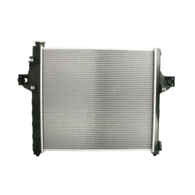 Abbildung von THERMOTEC D7Y012TT Kühler, Motorkühlung Aluminium für Fahrzeuge mit/ohne Klimaanlage 596 554 26 Schalt /optional Automatikgetriebe Kühlrippen gelötet