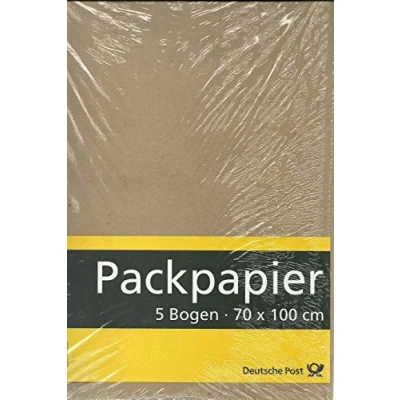 Abbildung von Deutsche Post Packpapier 5 Bogen 70 x 100 cm