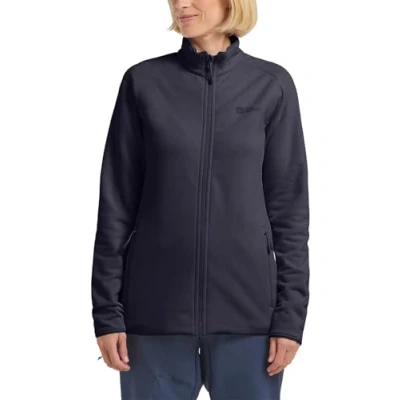 Abbildung von Jack Wolfskin Baiselberg Fleecejacke, Damen, Größe: Large, Graphite