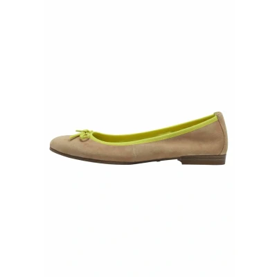 Abbildung von Tamaris Damen Ballerina in beige Gr. 37