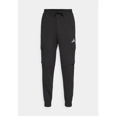 Abbildung von adidas Sportswear Essentials FEEL COZY Cargo Jogginghose, Herren, Größe: XS, Black/white