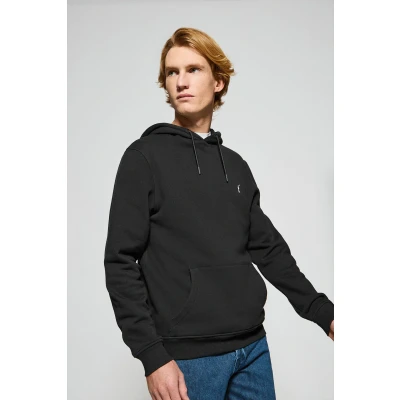 Abbildung von Polo Club Herren Kapuzensweatshirt Schwarz Mit Taschen Und Rigby Go Stickerei L