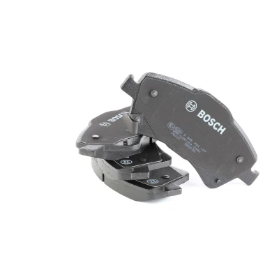 Abbildung von BOSCH 0 986 494 187 Bremsbelagsatz Low Metallic mit akustischer Verschleißwarnung Anti Quietsch Blech, Montageanleitung TOYOTA: Verso