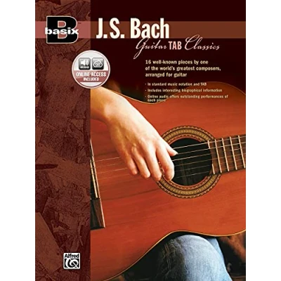 Abbildung von Basix® Guitar TAB Classics: J.S. Bach (incl. CD): Online Code)