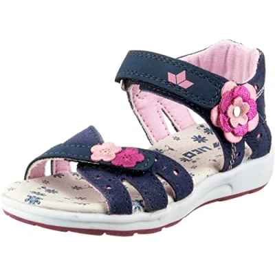 Abbildung von Lico Cassandra V Mädchen Slingback Sandalen, Marine, 26 EU