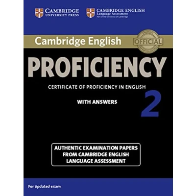 Abbildung von Cambridge English Proficiency 2 for updated exam: Student’s Book with answers