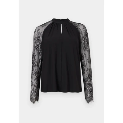 Abbildung von Vero Moda Vmmilla Langarmshirt, Damen, Größe: Large, Black