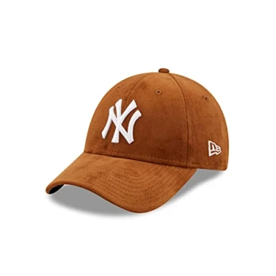 Abbildung von New Era York Yankees MLB Cap 9Forty Basecap verstellbar Kappe Baseball Cord Damen braun One Size