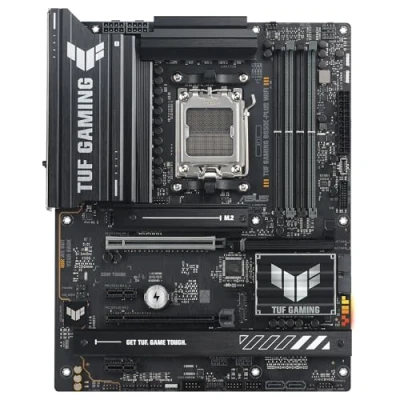 Abbildung von ASUS TUF Gaming B650E PLUS WiFi Mainboard Sockel AMD AM5 (Ryzen 9000, ATX, PCIe 5.0, DDR5 Speicher, 6E, Q Release, BIOS Flashback, Aura Sync)