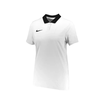 Abbildung von Nike Performance Poloshirt, Damen, Größe: XS, Weissschwarzschwarz