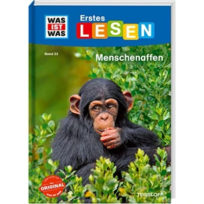 Abbildung von WAS IST Erstes Lesen Band 22. Menschenaffen / Extragroße Schrift und leichter Satzbau Für Leseanfänger ab der 2. Klasse