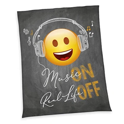Abbildung von Herding Emot!x Wellsoft Flauschdecke, 150 x 200 cm, Polyester