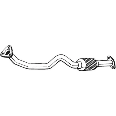 Abbildung von BOSAL 827 171 Abgasrohr ALFA ROMEO: 156 Saloon, Sportwagon, 147
