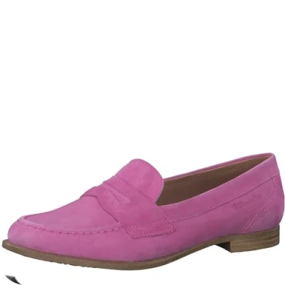 Abbildung von Tamaris Slipper, Damen, Größe: 38, Pink Leder