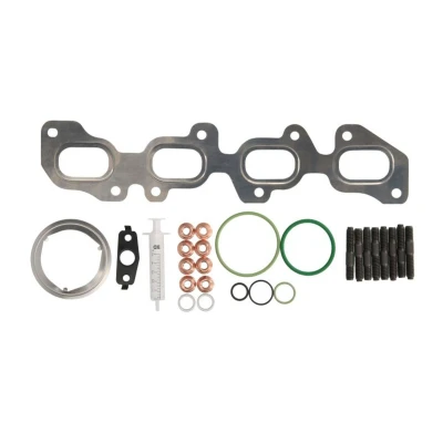 Abbildung von ELRING 328.180 Montagesatz, Lader mit Dichtungen Montageanleitung, Schrauben VOLKSWAGEN: GOLF 6, Tiguan I, Sharan II, SEAT: Alhambra II