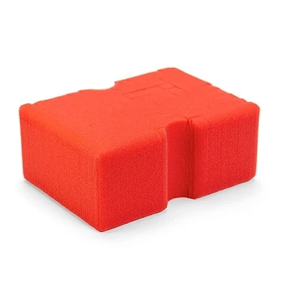 Abbildung von Optimum Big Red Sponge Original BRS großer Autowaschschwamm, professioneller Autopflege Schwamm, ideal zur Verwendung mit spülmittelfreier Autowäsche und traditioneller Autowaschseife