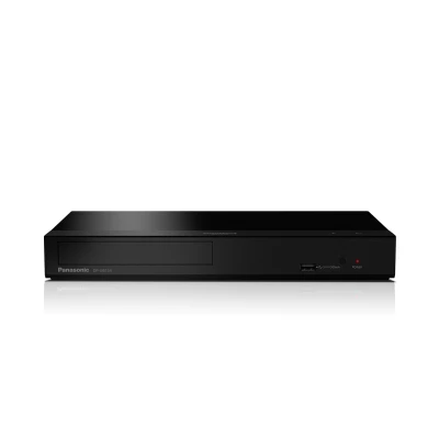 Abbildung von Teufel Panasonic Blu ray Player DP UB154 AV Receiver HDMI LAN und USB Anschluss 4K Genuss Schwarz