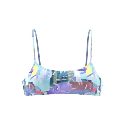 Abbildung von Venice Beach Bikinitop, Damen, Größe: 40xA/B, Lila bedruckt