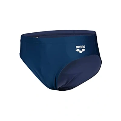 Abbildung von Arena Dynamo JR R Badehose Slip für Kinder, Größe: 140, Navy