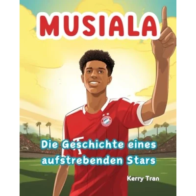 Abbildung von Musiala: Die Geschichte eines aufstrebenden Stars: Musiala Biografiebuch für Kinder (Biografien Kinder)