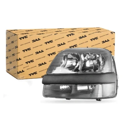 Abbildung von TYC 20 1234 05 2 Scheinwerfer links H7/H1/H1 mit Nebelscheinwerfer für Rechtsverkehr ohne Elektromotor FIAT: Doblo I Cargo, Estate