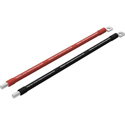Abbildung von Offgridtec 2m Batteriekabel 16mm² M8 Terminal zu Schraubklemmenanschluss