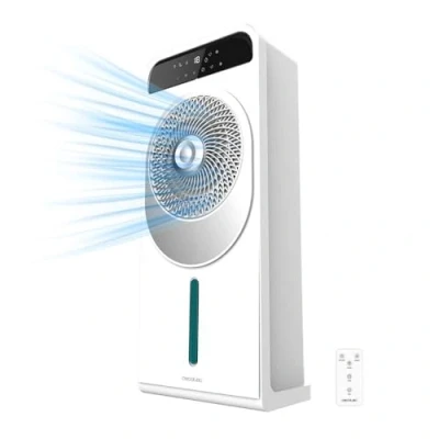 Abbildung von Cecotec Verdunstungskühler mit EnergySilence 5000 Cool Wave Fernsteuerung 28W, DC Motor, 5L Tank, LED Display, Touch Control, 12 Geschwindigkeiten, 9h Timer, 360º Oszillation