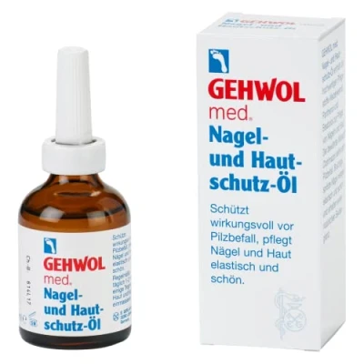 Abbildung von GEHWOL med. Nagelöl und Hautschutz Öl für brüchige, spröde Nägel