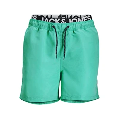 Abbildung von JACK &amp; JONES Herren JPSTARUBA JJSWIMSHORTS AKM DB, Biscay Green, M