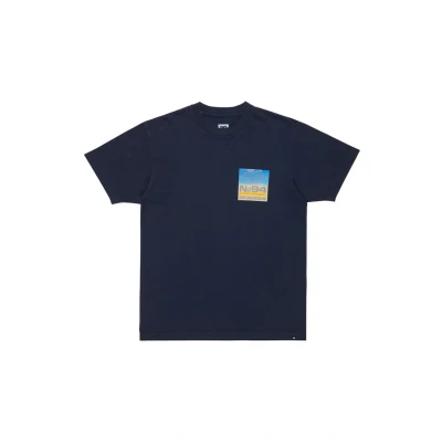 Abbildung von DC Shoes Short Sleeves Tshirt print, Herren, Größe: XS, Btkw dress blues rain wash