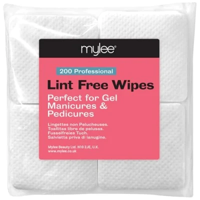 Abbildung von Mylee Nagel Tücher, 200 Stück Gel Entfernungs Pads für Maniküre und Pediküre, saugfähige Entferner Vorbereitung, Reinigen Finish, professionellen privaten Gebrauch